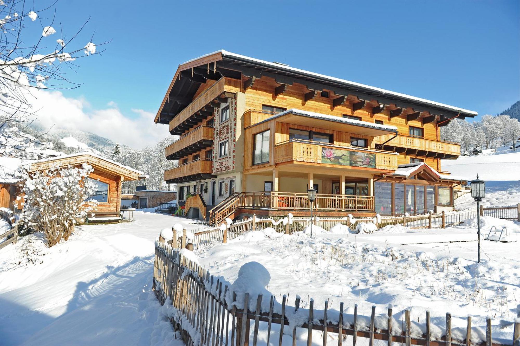 Ski In Ski Out Hotel Unterellmau Saalbach-Hinterglemm Bagian luar foto